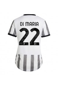Fotbalové Dres Juventus Angel Di Maria #22 Dámské Domácí Oblečení 2022-23 Krátký Rukáv